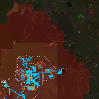 an example of pollution on the game map