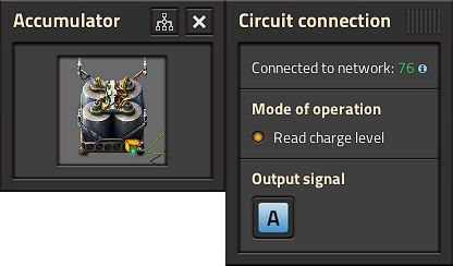 factorio accumulator