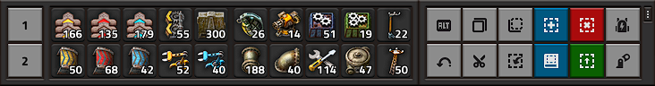 File:Quickbar and shortcut bar.png - Factorio Wiki