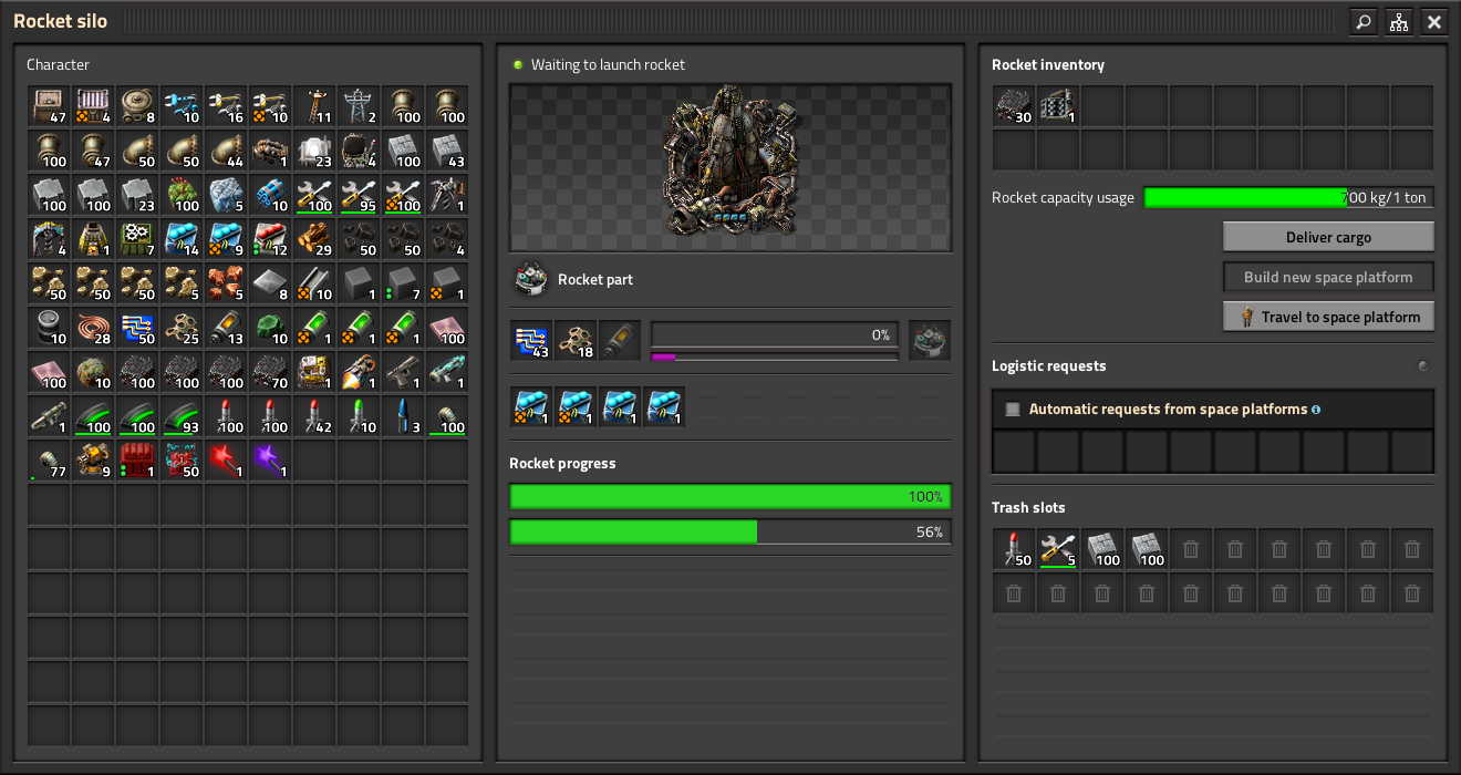 File:Rocket silo gui space age.png - Factorio Wiki