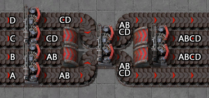 factorio main bus balancer blueprint