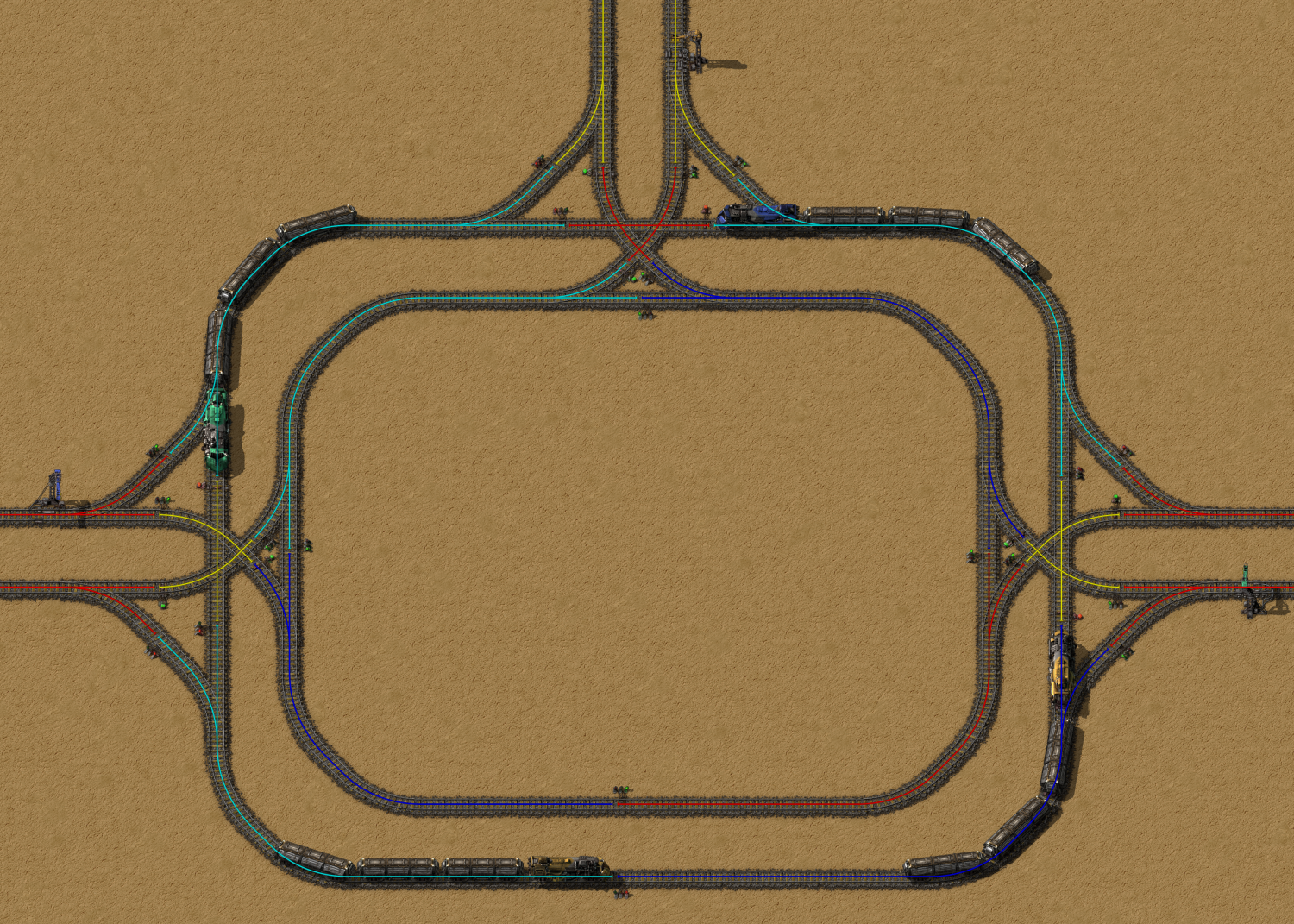 Tutorial:Train signals - Factorio Wiki