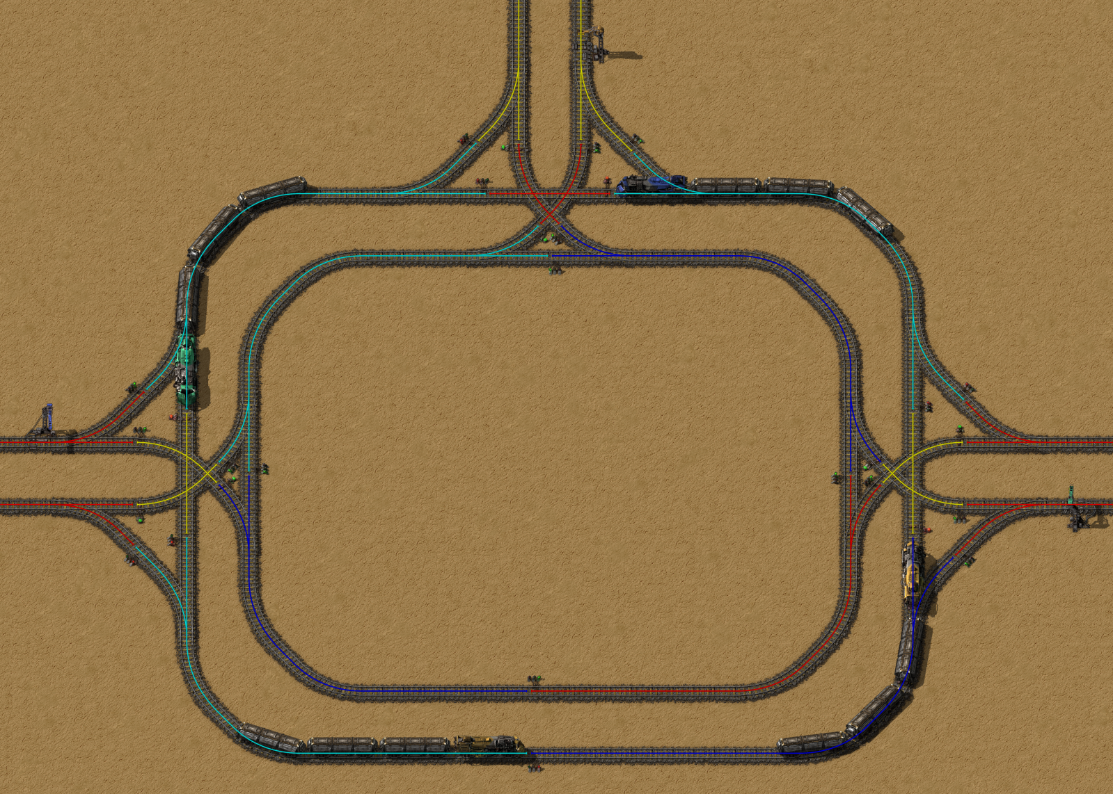 Factorio train signal фото 103