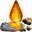 Molten iron from lava.png