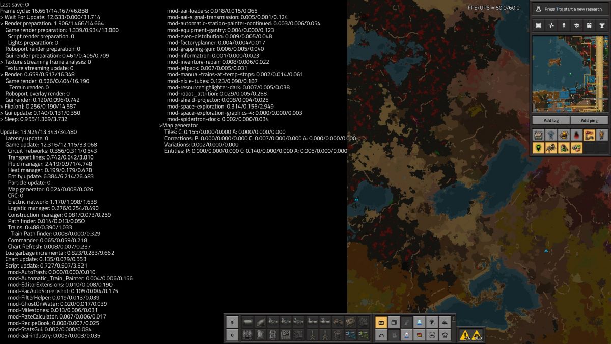 File:Time usage screen.jpg - Factorio Wiki
